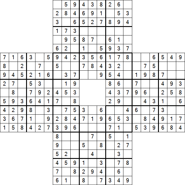 Sohei Sudoku - Einfach