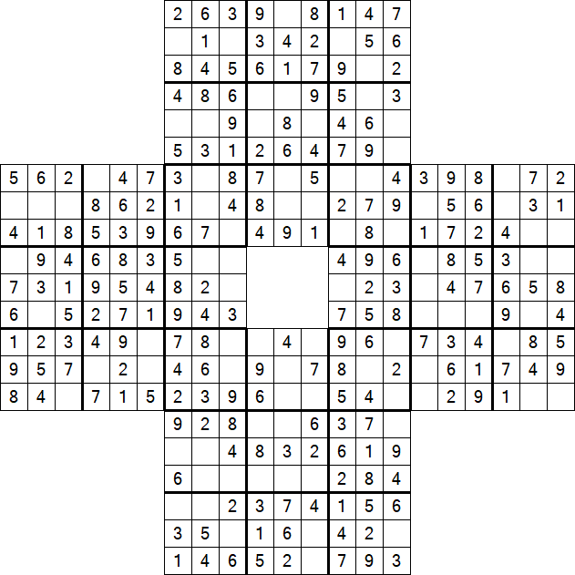 Sohei Sudoku - Einfach