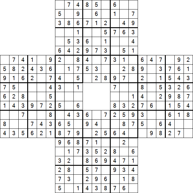 Sohei Sudoku - Einfach