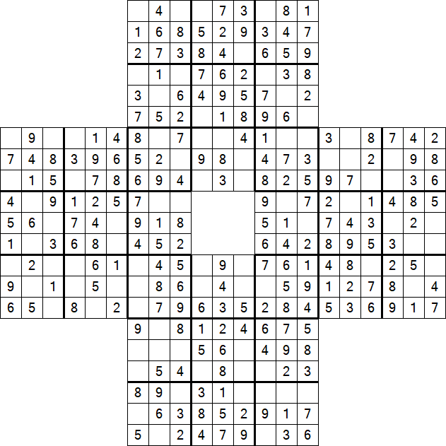 Sohei Sudoku - Einfach