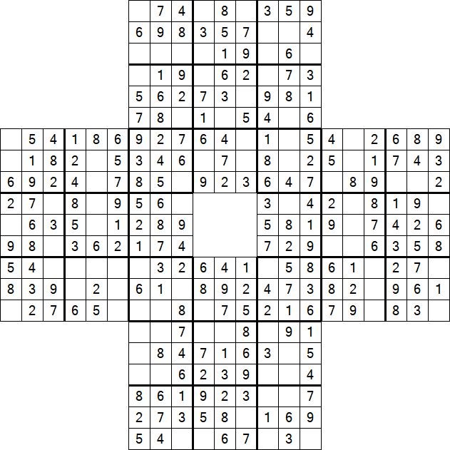 Sohei Sudoku - Easy