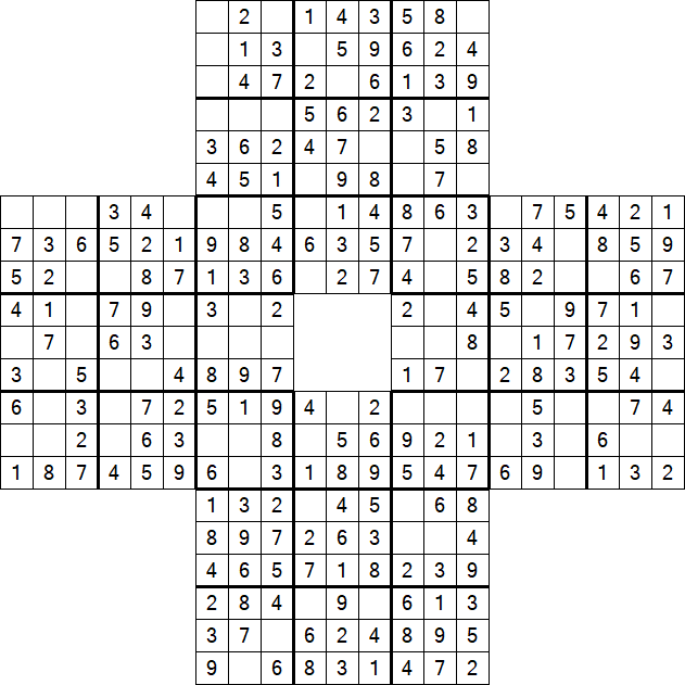 Sohei Sudoku - Einfach