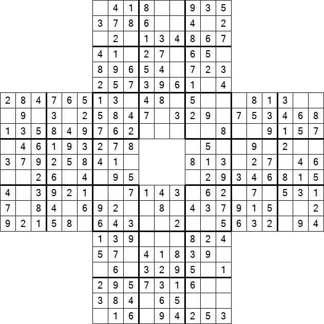 Sohei Sudoku - Einfach