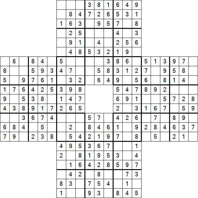 Sohei Sudoku - Einfach