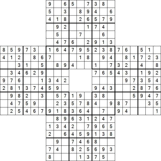 Sohei Sudoku - Easy