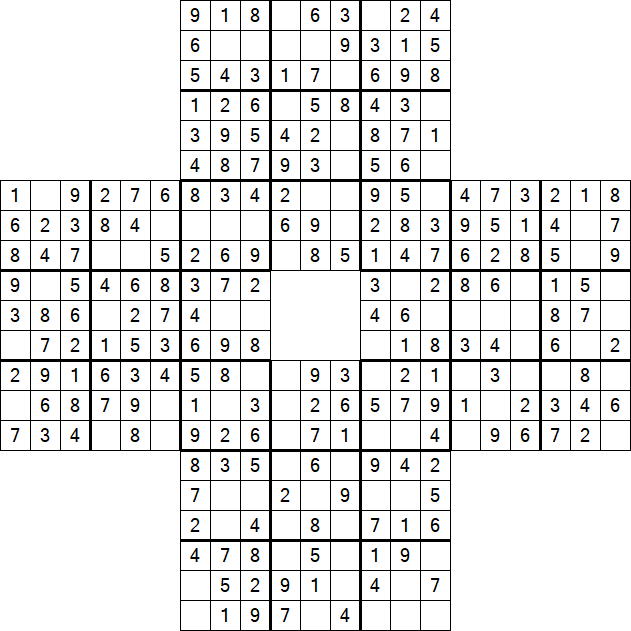 Sohei Sudoku - Einfach