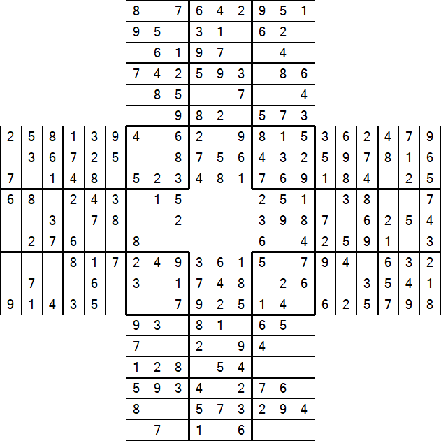 Sohei Sudoku - Einfach