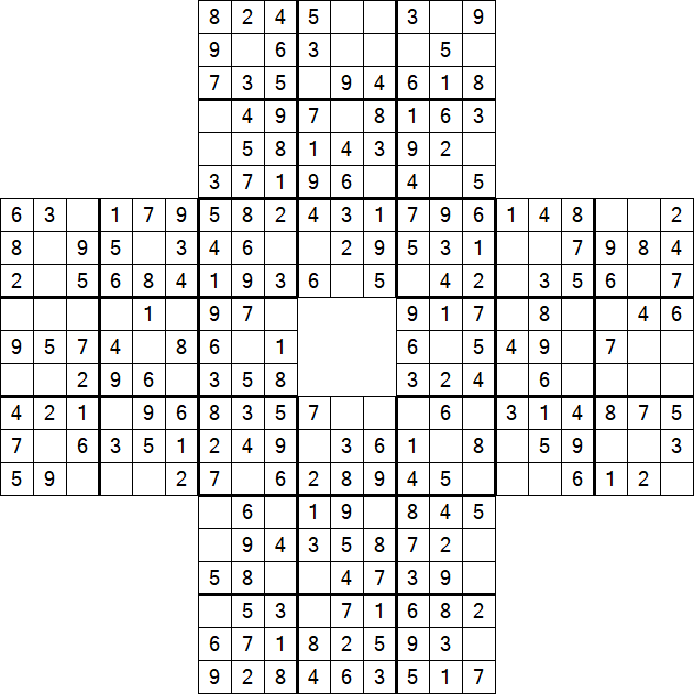 Sohei Sudoku - Einfach