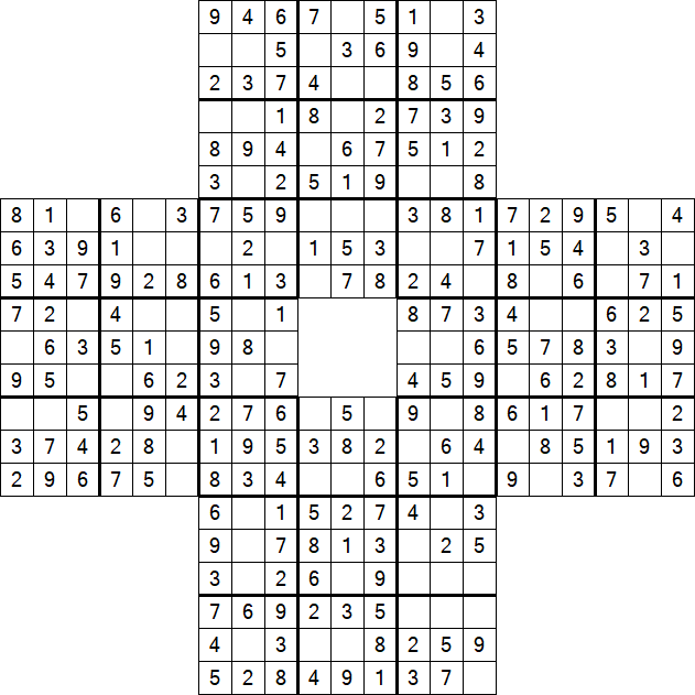 Sohei Sudoku - Einfach