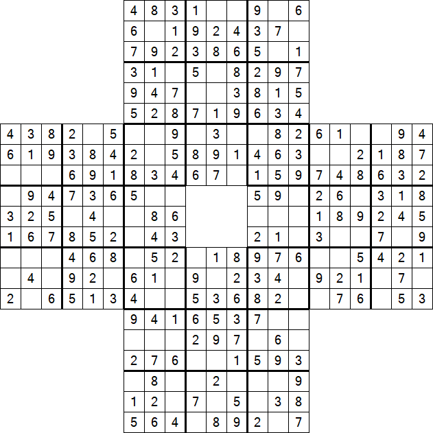 Sohei Sudoku - Einfach