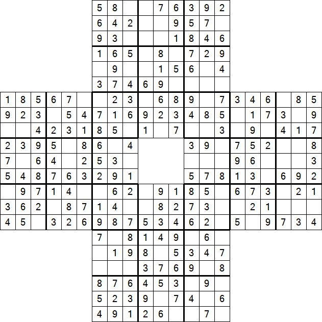 Sohei Sudoku - Einfach