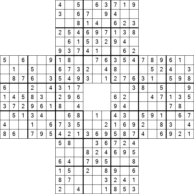 Sohei Sudoku - Einfach