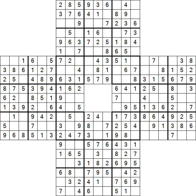 Sohei Sudoku - Einfach