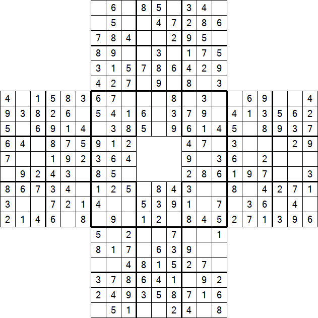 Sohei Sudoku - Einfach