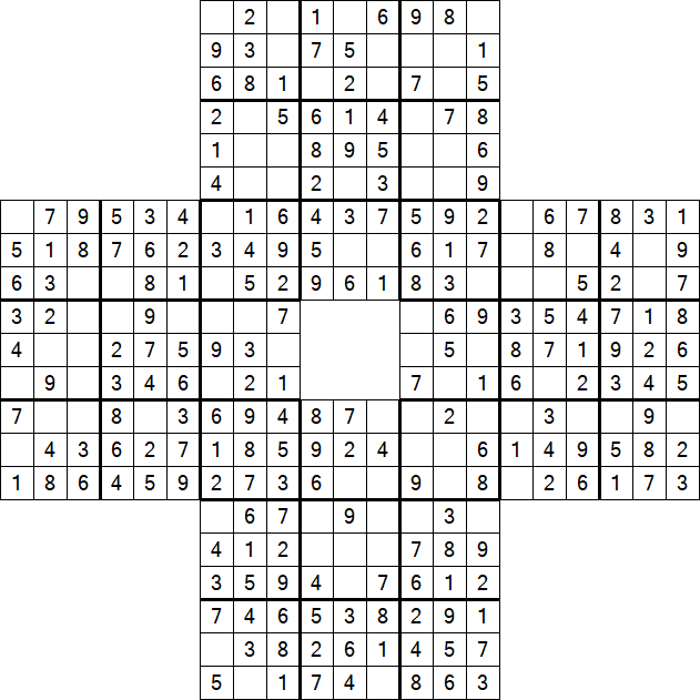 Sohei Sudoku - Easy