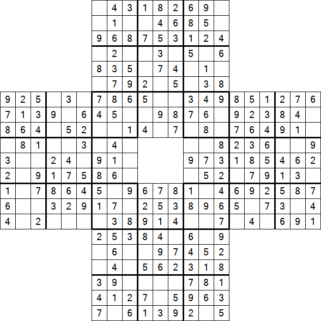 Sohei Sudoku - Einfach