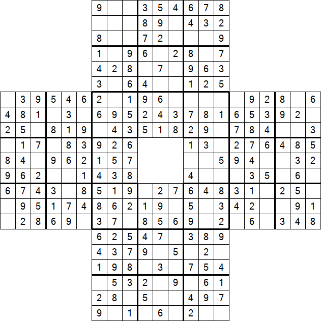 Sohei Sudoku - Easy