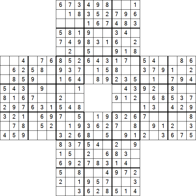 Sohei Sudoku - Einfach