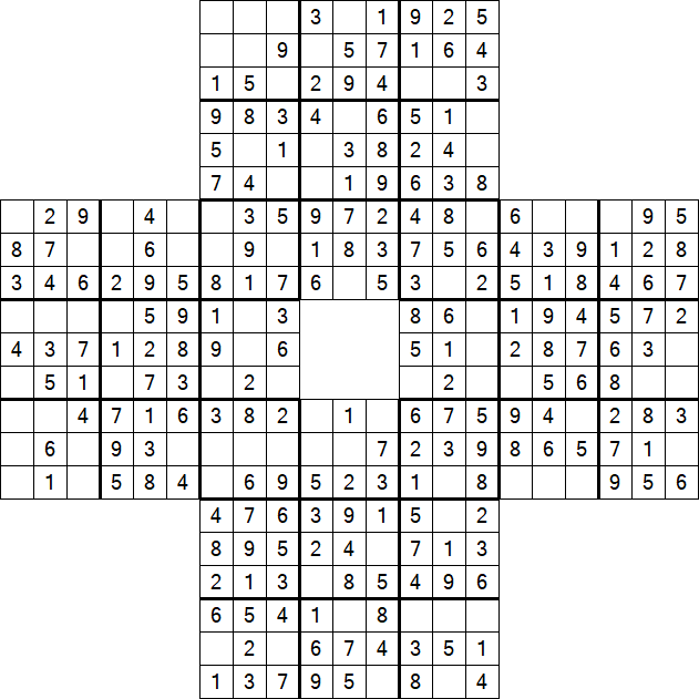 Sohei Sudoku - Einfach