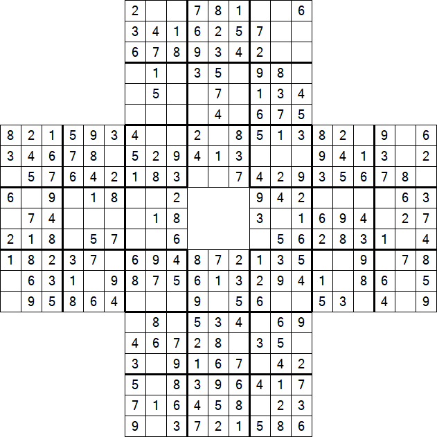 Sohei Sudoku - Einfach