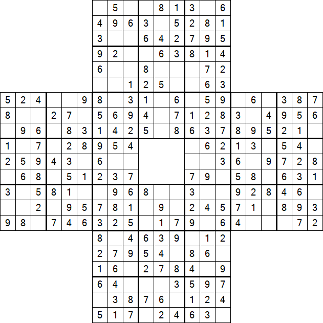 Sohei Sudoku - Easy
