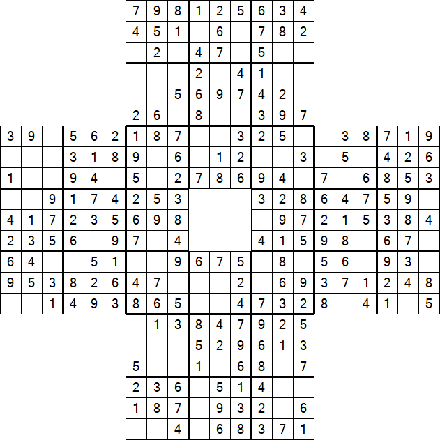 Sohei Sudoku - Easy