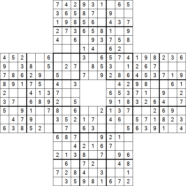 Sohei Sudoku - Einfach