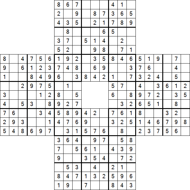 Sohei Sudoku - Einfach