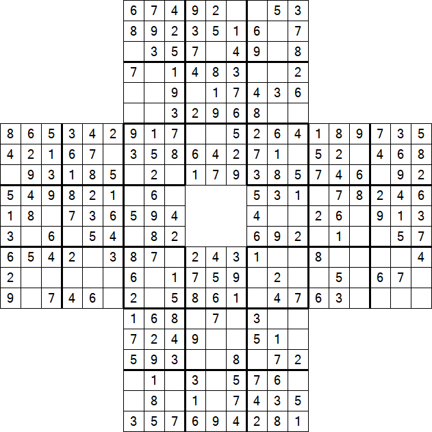 Sohei Sudoku - Einfach