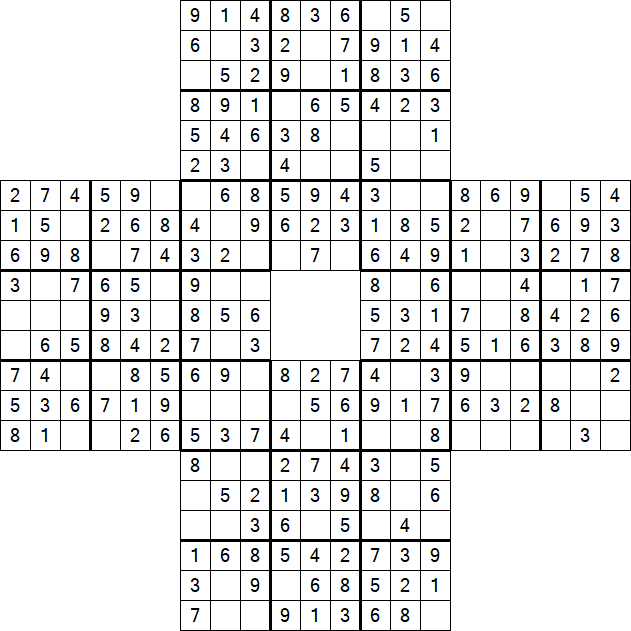 Sohei Sudoku - Einfach