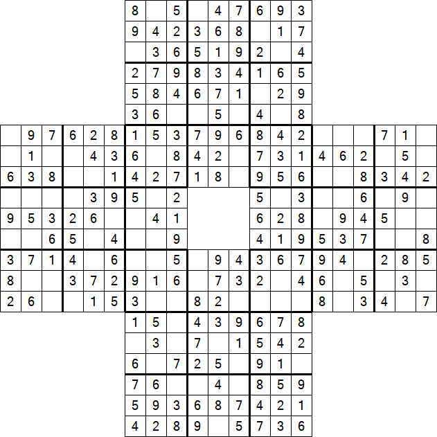 Sohei Sudoku - Einfach