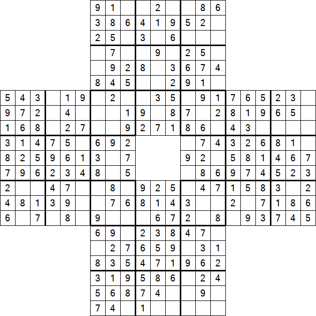 Sohei Sudoku - Einfach