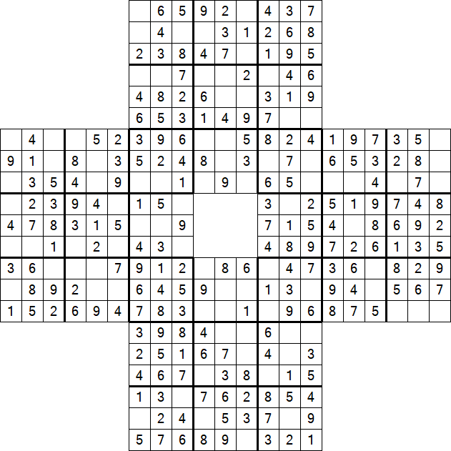 Sohei Sudoku - Einfach