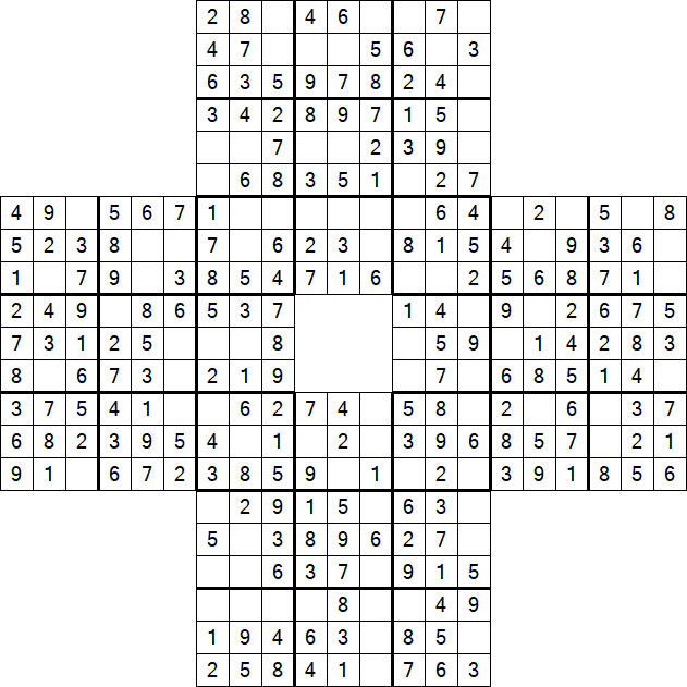 Sohei Sudoku - Einfach