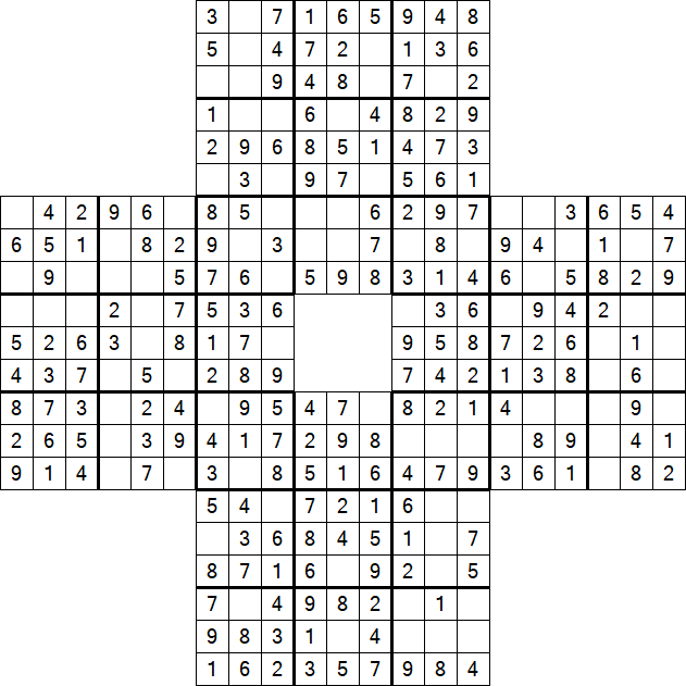 Sohei Sudoku - Easy
