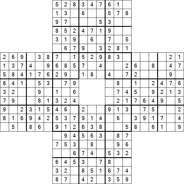 Sohei Sudoku - Einfach