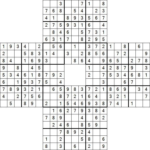 Sohei Sudoku - Einfach