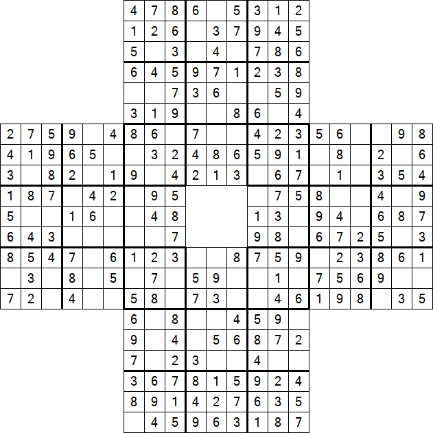 Sohei Sudoku - Einfach