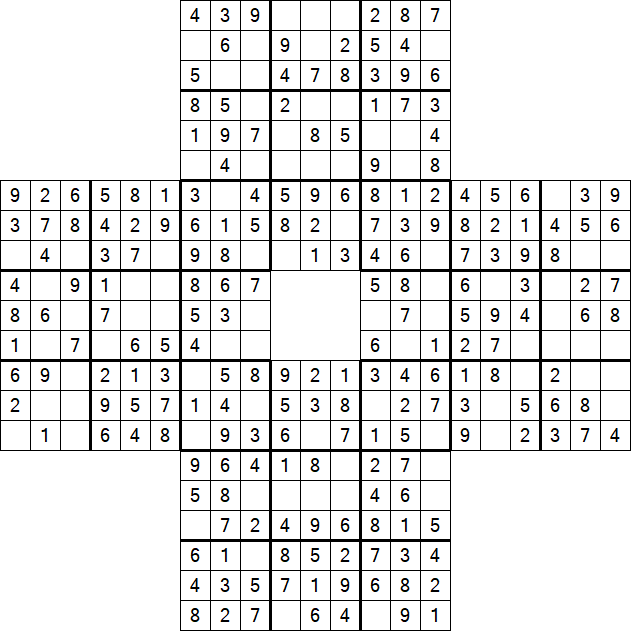 Sohei Sudoku - Einfach