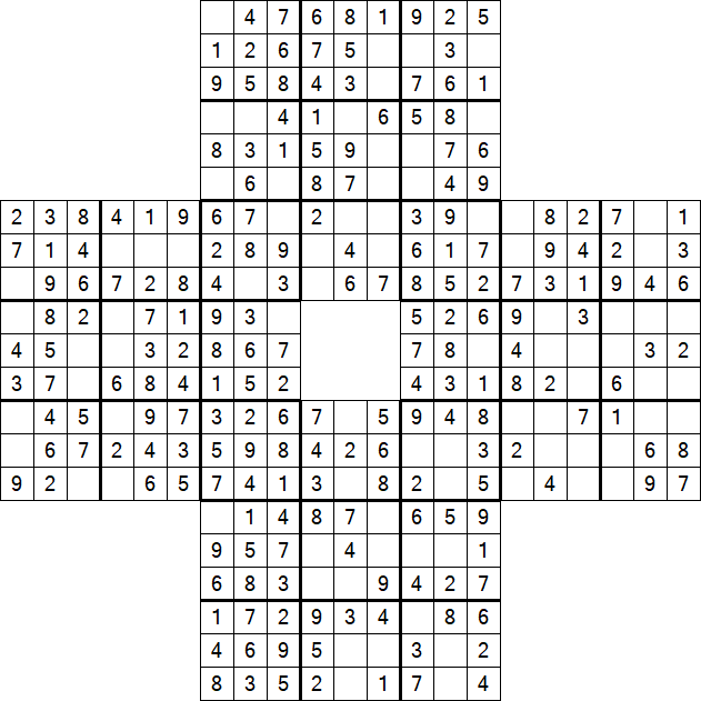 Sohei Sudoku - Einfach