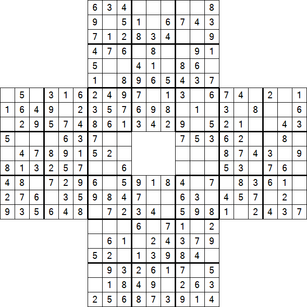 Sohei Sudoku - Einfach