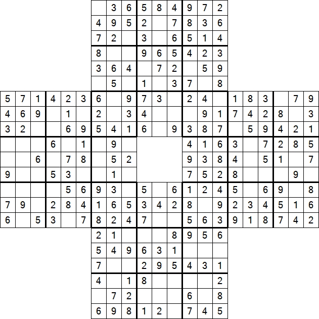 Sohei Sudoku - Einfach