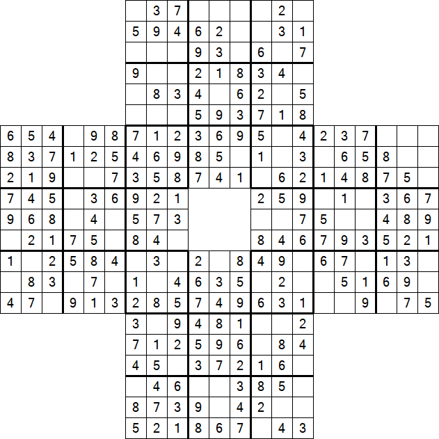 Sohei Sudoku - Einfach