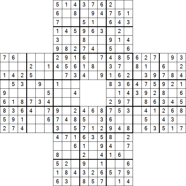 Sohei Sudoku - Einfach