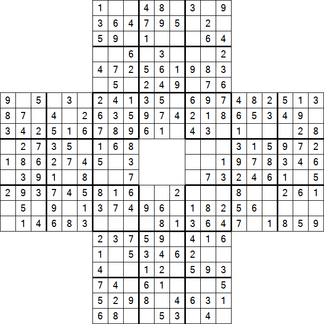 Sohei Sudoku - Einfach