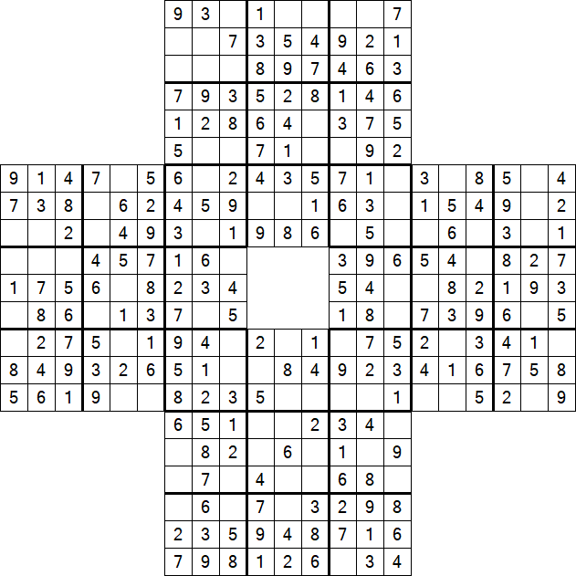 Sohei Sudoku - Einfach