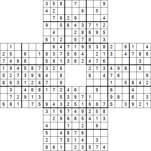 Sohei Sudoku - Easy