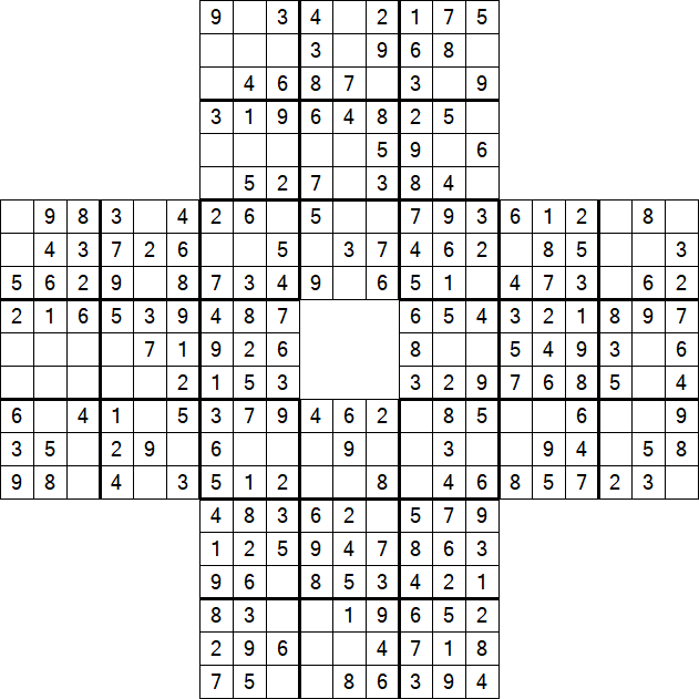 Sohei Sudoku - Einfach