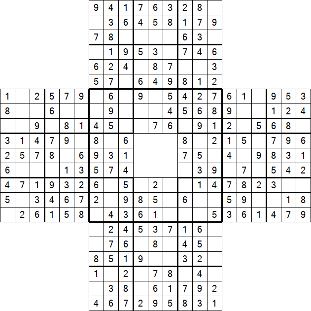 Sohei Sudoku - Easy