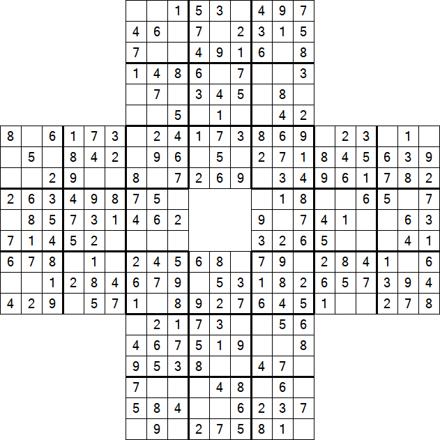 Sohei Sudoku - Einfach